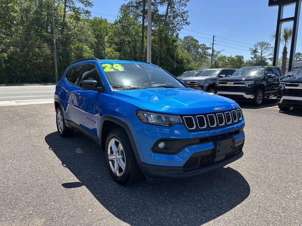 used 2024 Jeep Compass car, priced at $19,741