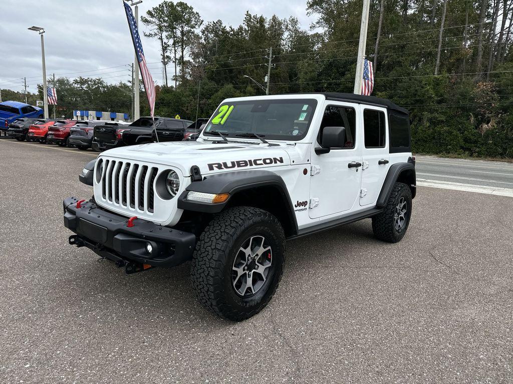 used 2021 Jeep Wrangler Unlimited car, priced at $35,885