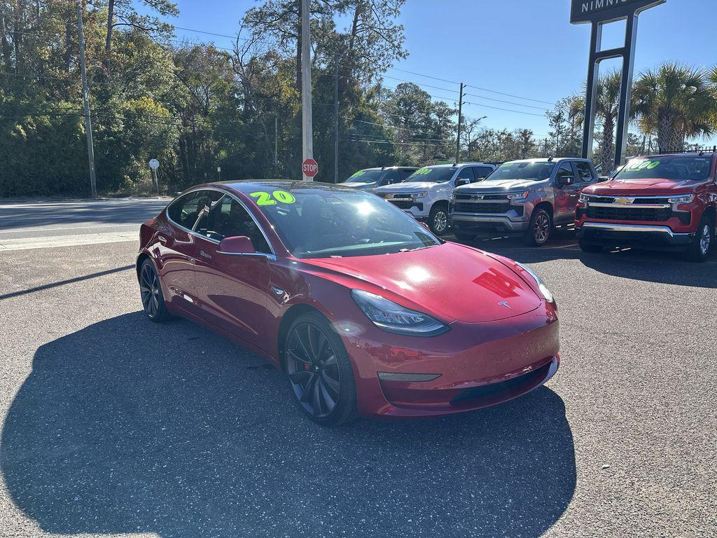 used 2020 Tesla Model 3 car, priced at $24,885