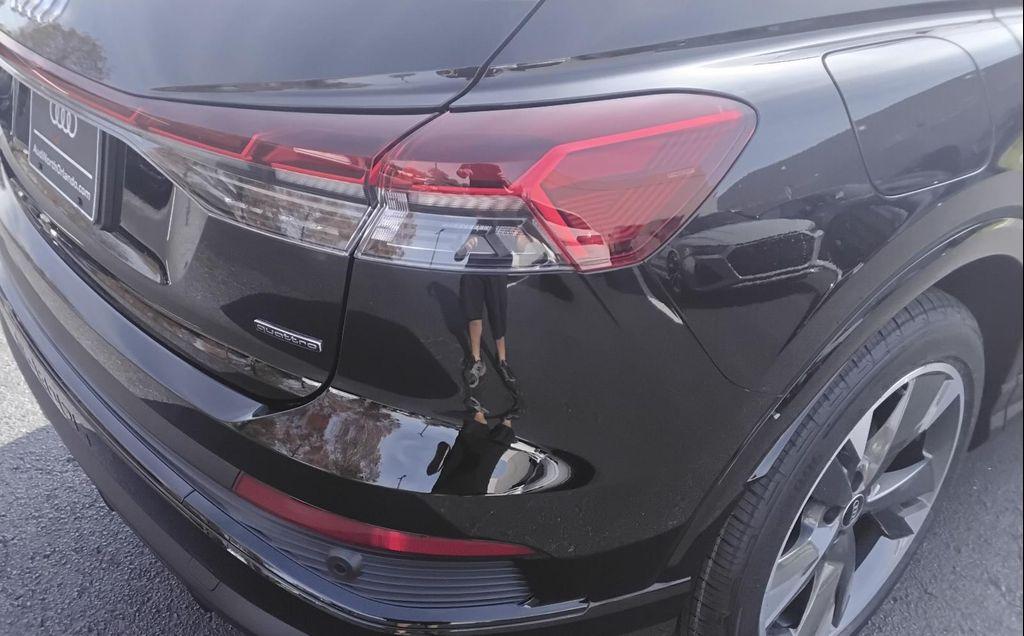 used 2025 Audi Q4 e-tron car, priced at $35,999