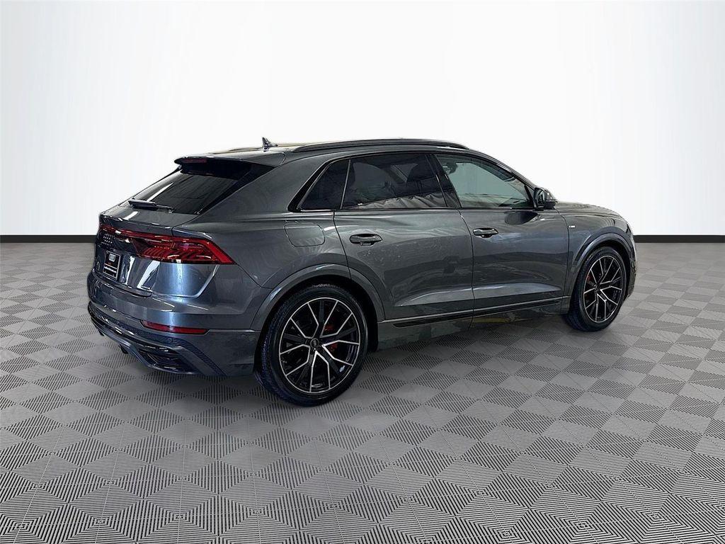 used 2023 Audi Q8 car, priced at $45,999