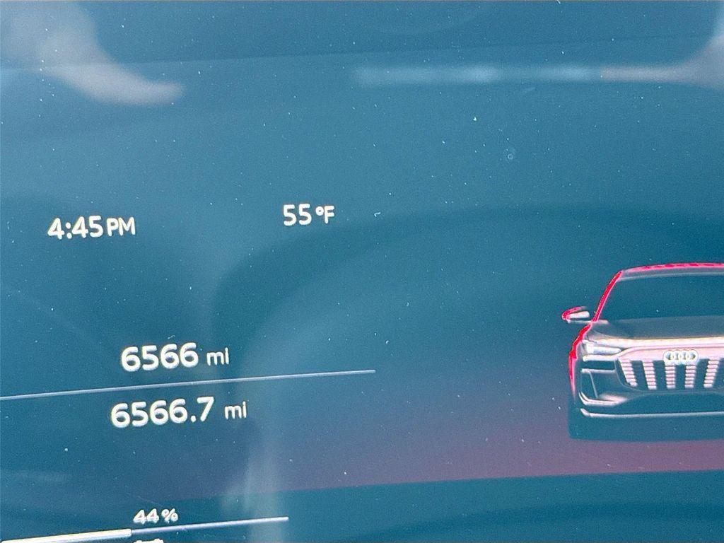 used 2025 Audi Q6 e-tron car, priced at $44,999