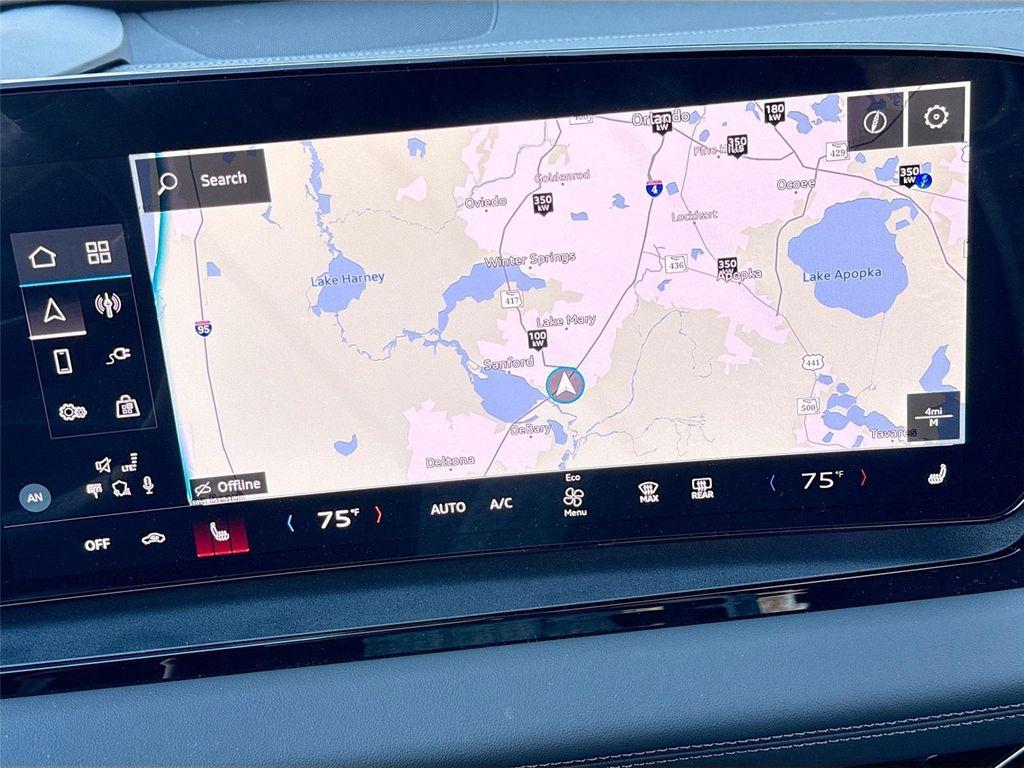 used 2025 Audi Q6 e-tron car, priced at $44,999