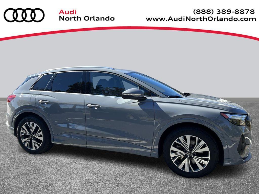 used 2025 Audi Q4 e-tron car, priced at $33,500