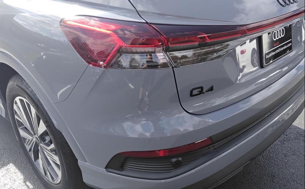 used 2025 Audi Q4 e-tron car, priced at $33,500