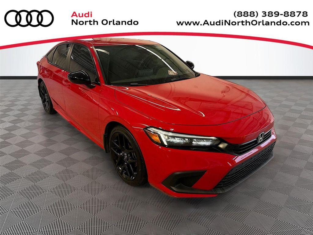 used 2023 Honda Civic car, priced at $23,350