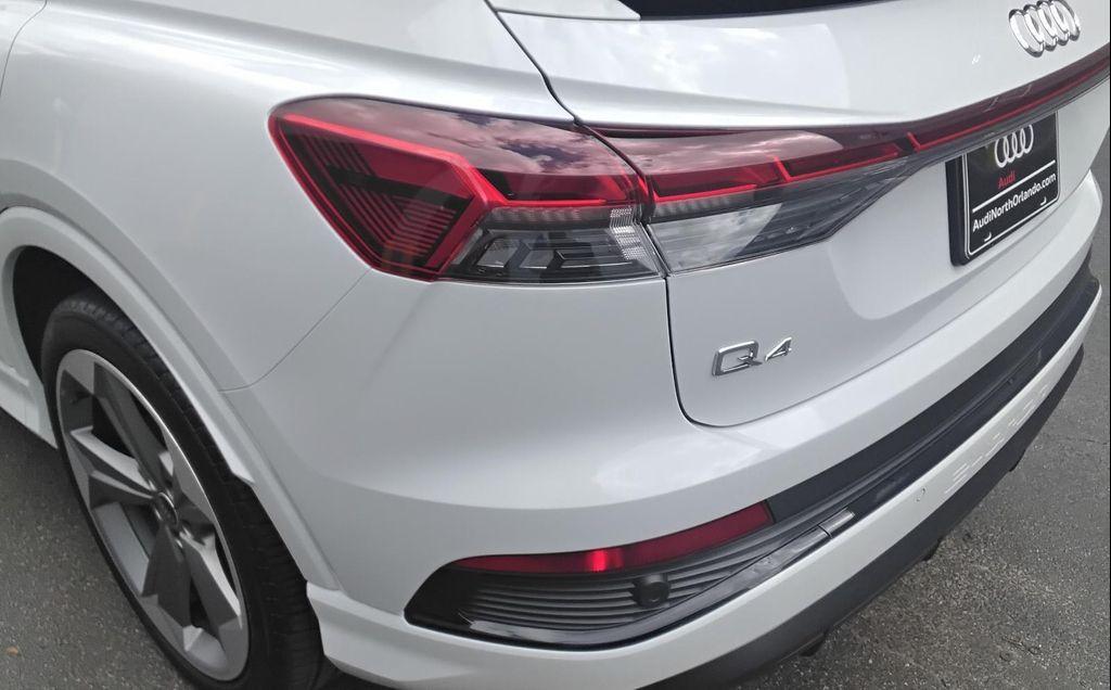 used 2025 Audi Q4 e-tron Sportback car, priced at $38,999