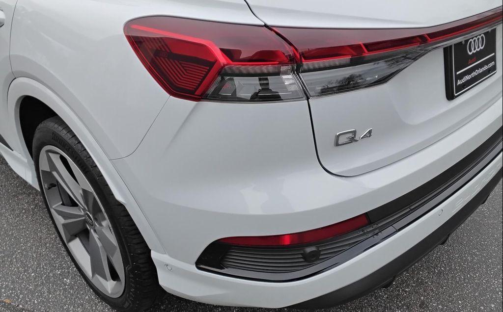 used 2024 Audi Q4 e-tron car, priced at $33,999