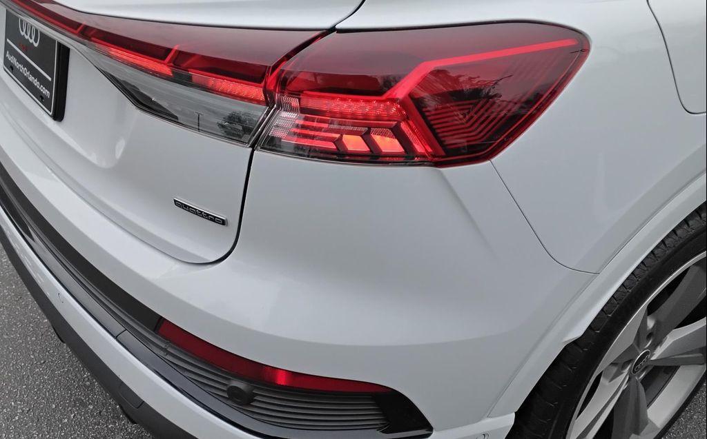 used 2024 Audi Q4 e-tron car, priced at $33,999