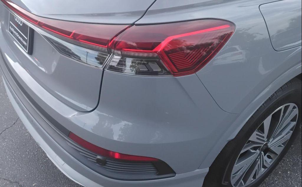 used 2025 Audi Q4 e-tron car, priced at $31,999