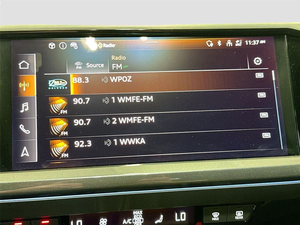 used 2024 Audi Q4 e-tron Sportback car, priced at $31,500