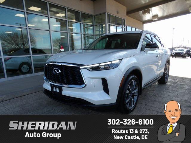 used 2025 INFINITI QX60 car, priced at $46,900