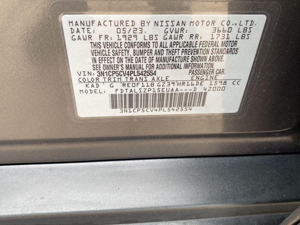 used 2023 Nissan Kicks car, priced at $21,500