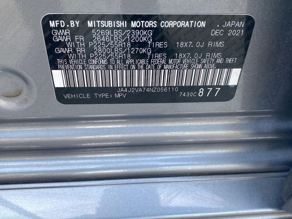 used 2022 Mitsubishi Outlander PHEV car, priced at $21,900