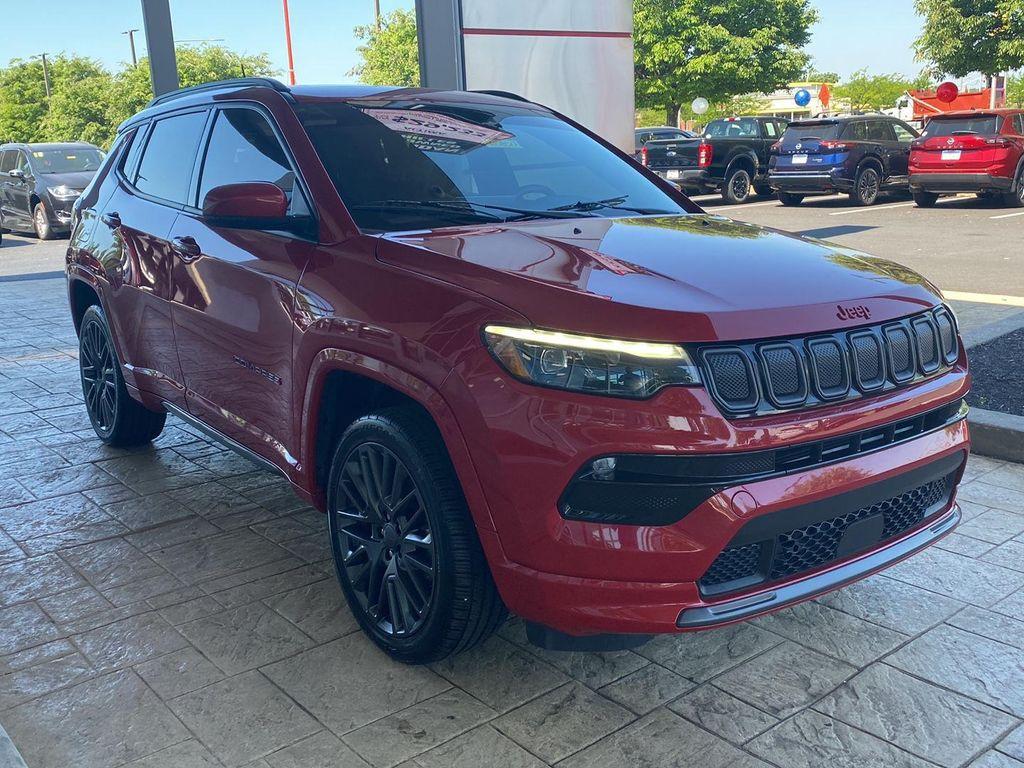 used 2022 Jeep Compass car, priced at $23,000