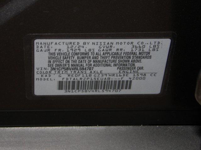 used 2024 Nissan Kicks car, priced at $20,900