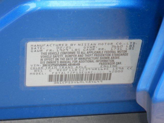 used 2021 Nissan Kicks car, priced at $18,000