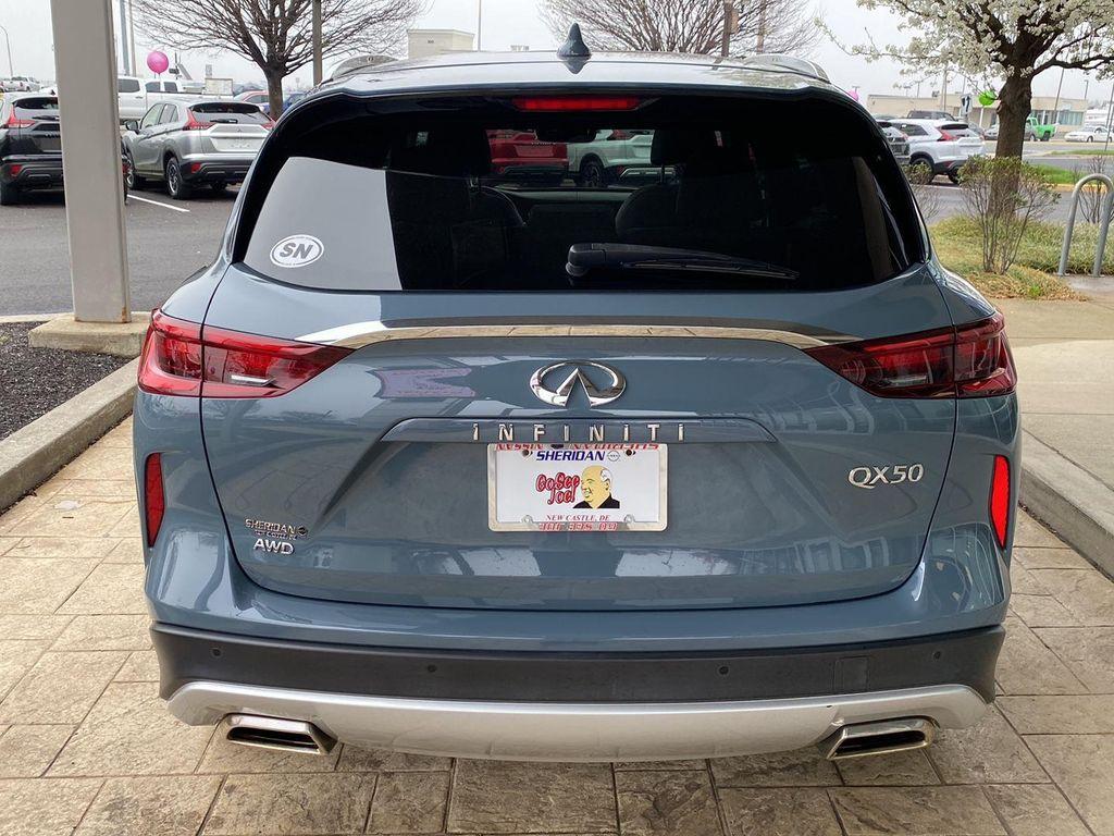 used 2023 INFINITI QX50 car, priced at $29,600