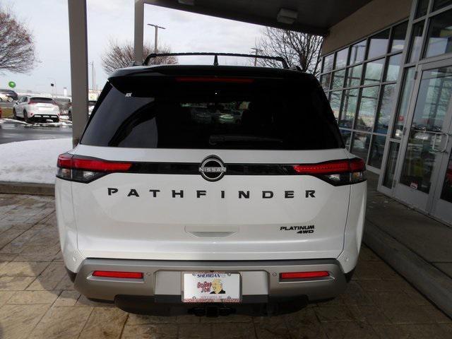 new 2025 Nissan Pathfinder car, priced at $46,867