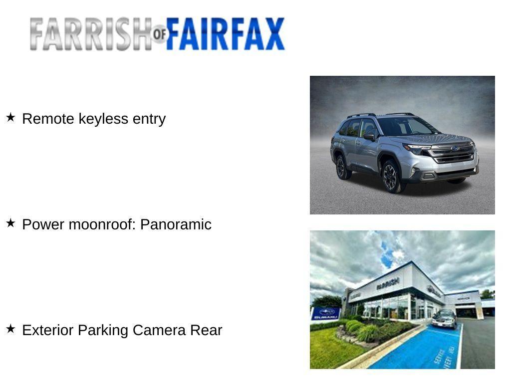 new 2026 Subaru Forester car, priced at $32,099