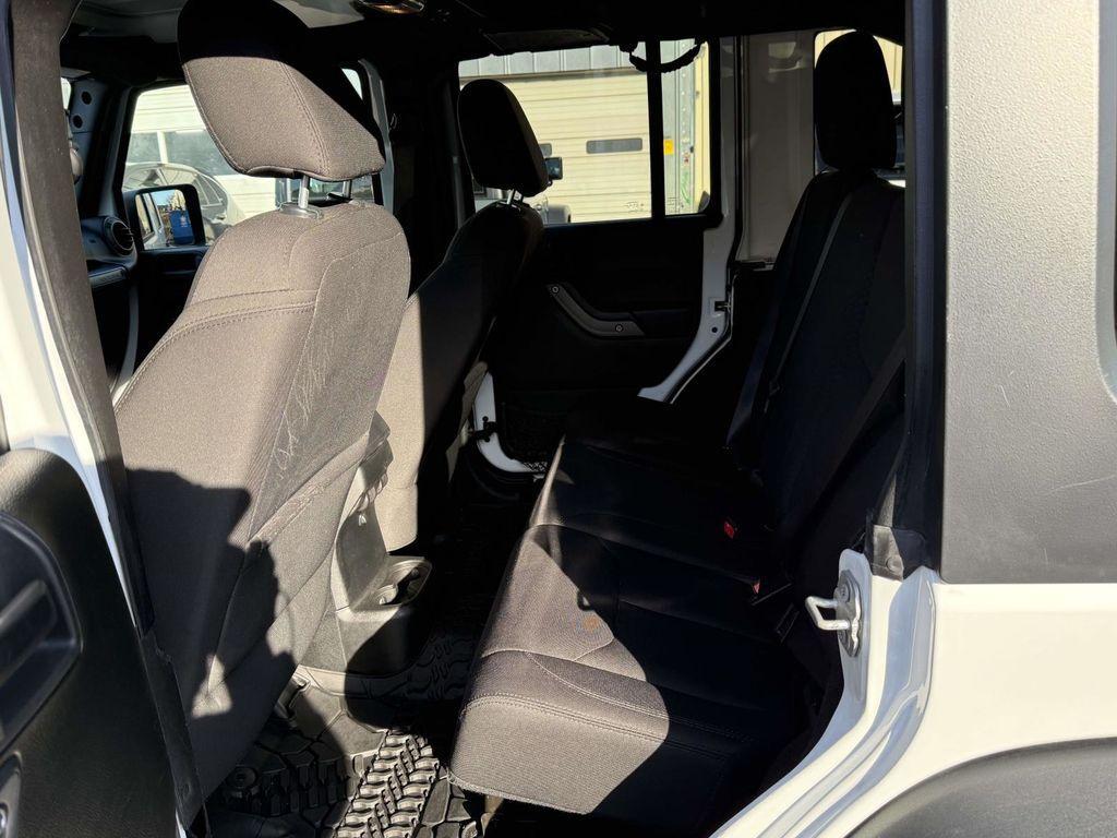 used 2017 Jeep Wrangler Unlimited car, priced at $14,995