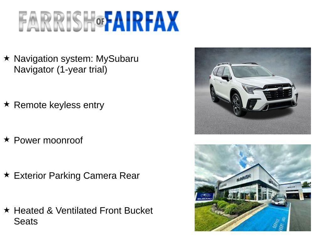 new 2026 Subaru Ascent car, priced at $49,998