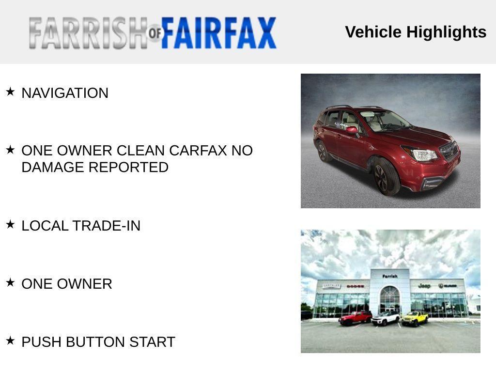 used 2017 Subaru Forester car, priced at $18,995