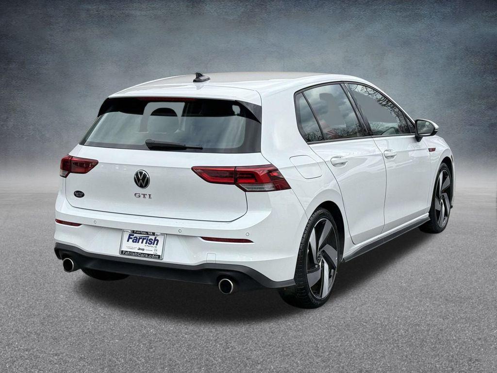 used 2024 Volkswagen Golf GTI car, priced at $24,995