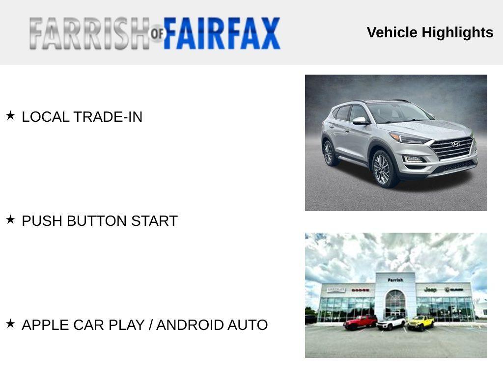 used 2021 Hyundai Tucson car, priced at $20,994