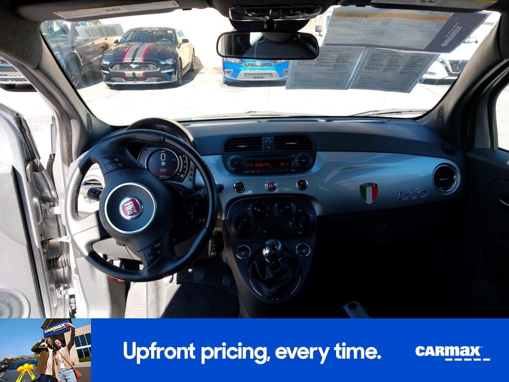 used 2015 FIAT 500 car, priced at $12,599