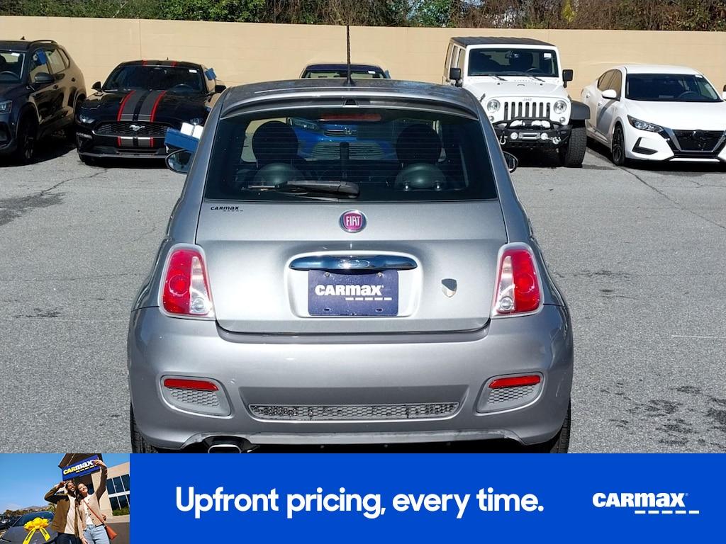 used 2015 FIAT 500 car, priced at $12,599
