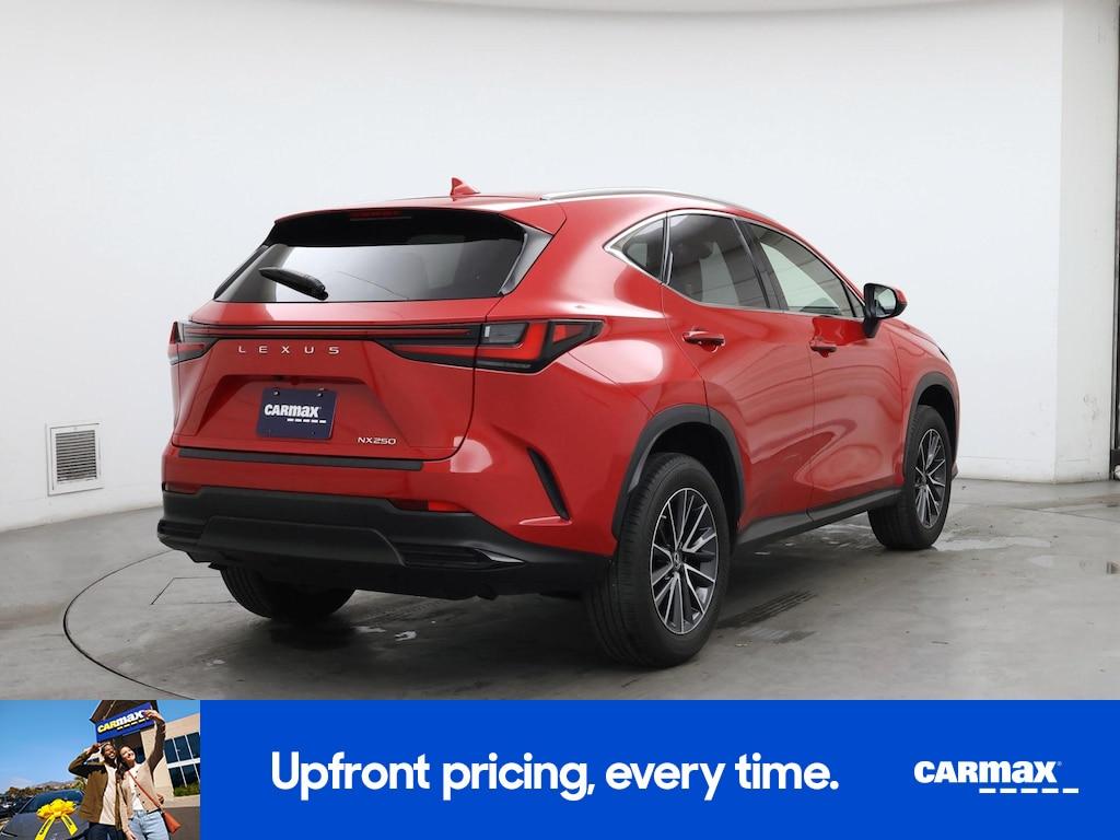 used 2022 Lexus NX 250 car, priced at $35,998