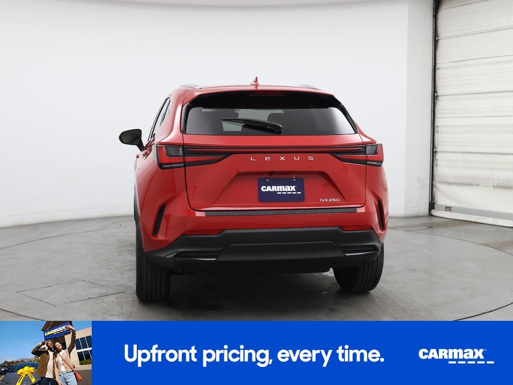 used 2022 Lexus NX 250 car, priced at $35,998