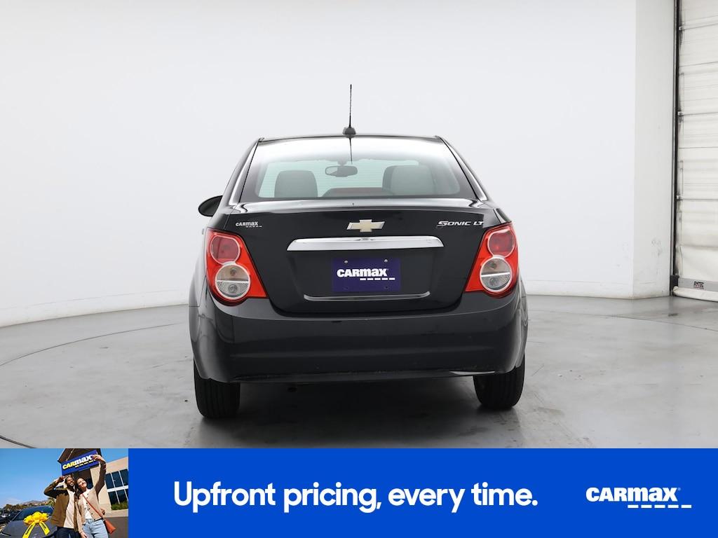 used 2015 Chevrolet Sonic car, priced at $12,599