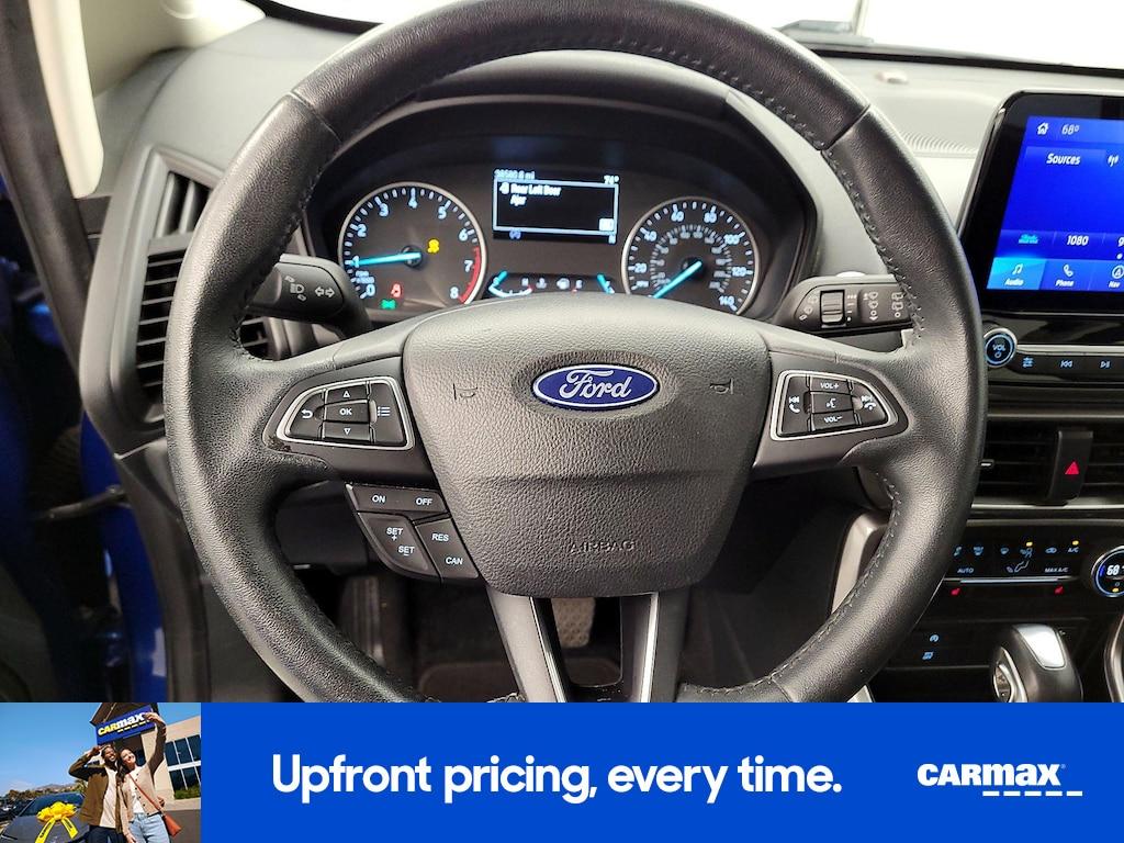used 2020 Ford EcoSport car, priced at $14,599