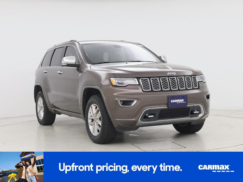 used 2017 Jeep Grand Cherokee car, priced at $22,998