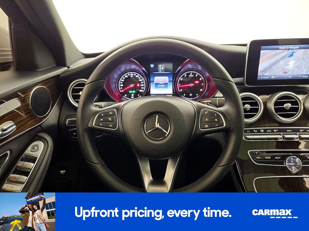 used 2018 Mercedes-Benz C-Class car, priced at $18,998