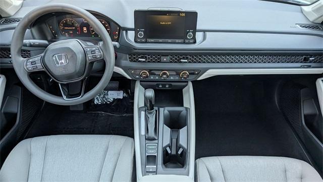 new 2025 Honda Accord car, priced at $30,750