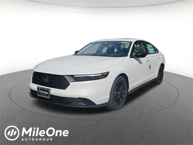 new 2025 Honda Accord car, priced at $30,750