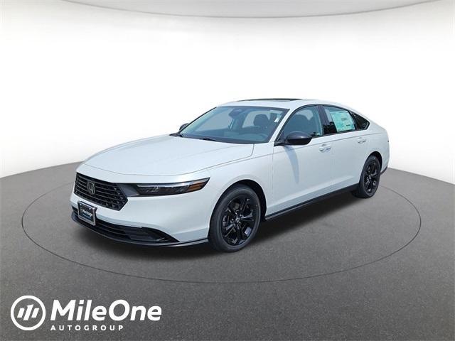 new 2025 Honda Accord car, priced at $30,705
