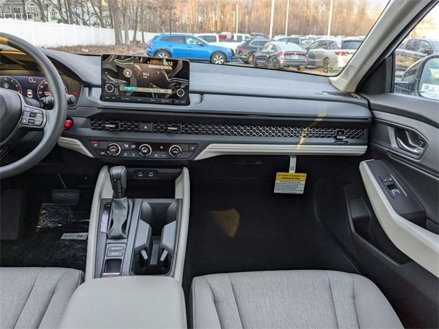 new 2025 Honda Accord car, priced at $30,705