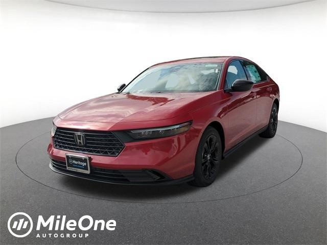 new 2025 Honda Accord car, priced at $30,705
