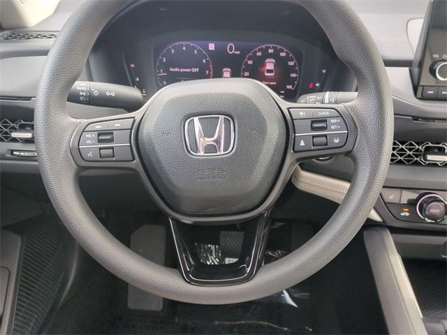 new 2025 Honda Accord car, priced at $30,705