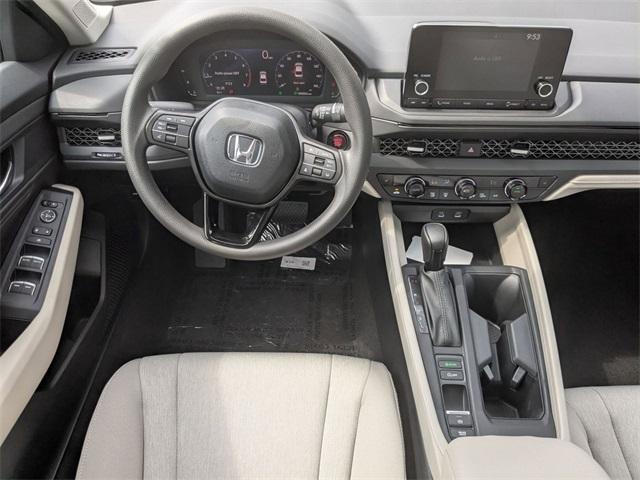 new 2025 Honda Accord car, priced at $30,705