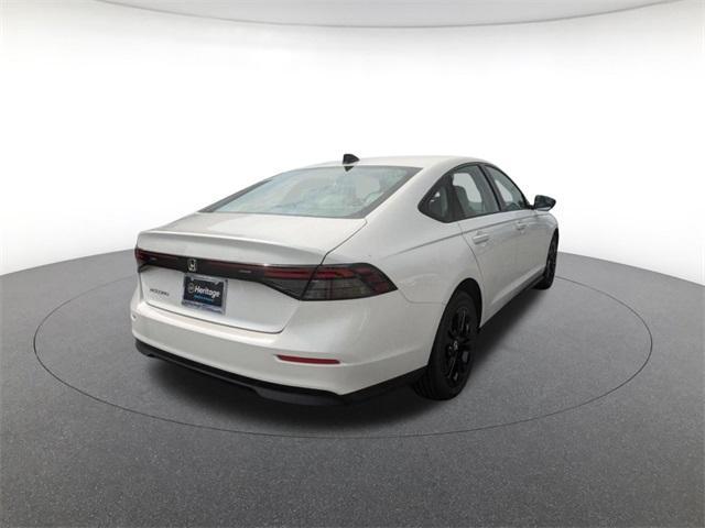 new 2025 Honda Accord car, priced at $30,705