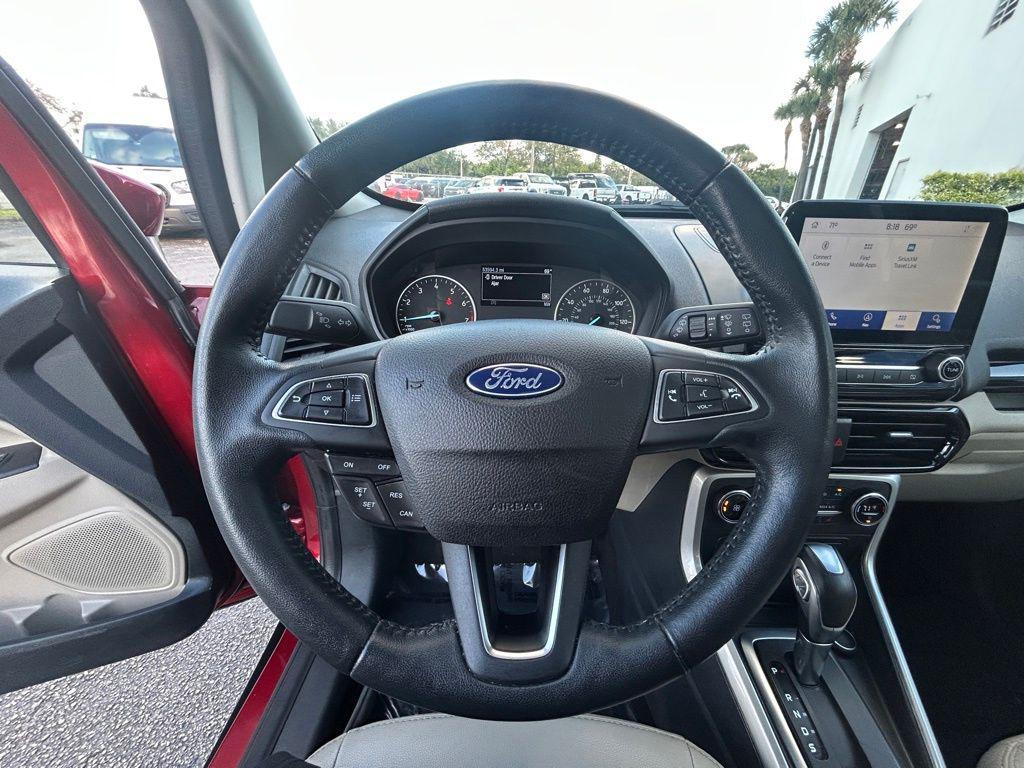 used 2021 Ford EcoSport car, priced at $16,995