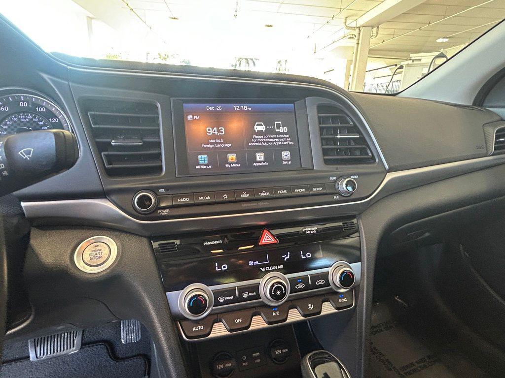 used 2019 Hyundai Elantra car, priced at $14,381