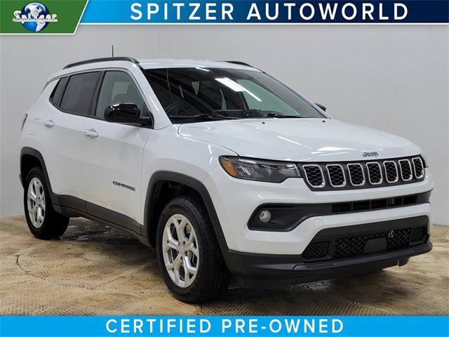 used 2024 Jeep Compass car, priced at $24,438