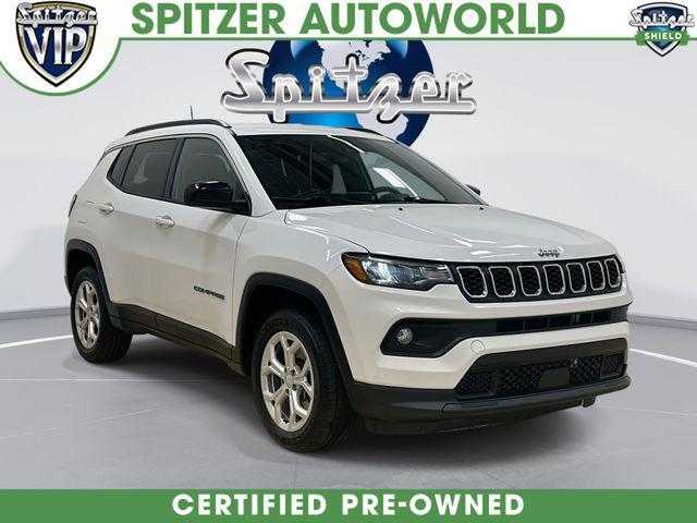 used 2024 Jeep Compass car, priced at $24,438