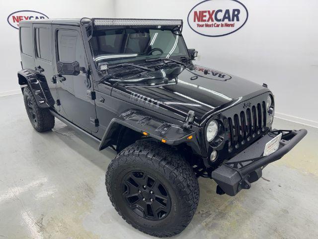 used 2015 Jeep Wrangler Unlimited car, priced at $19,988